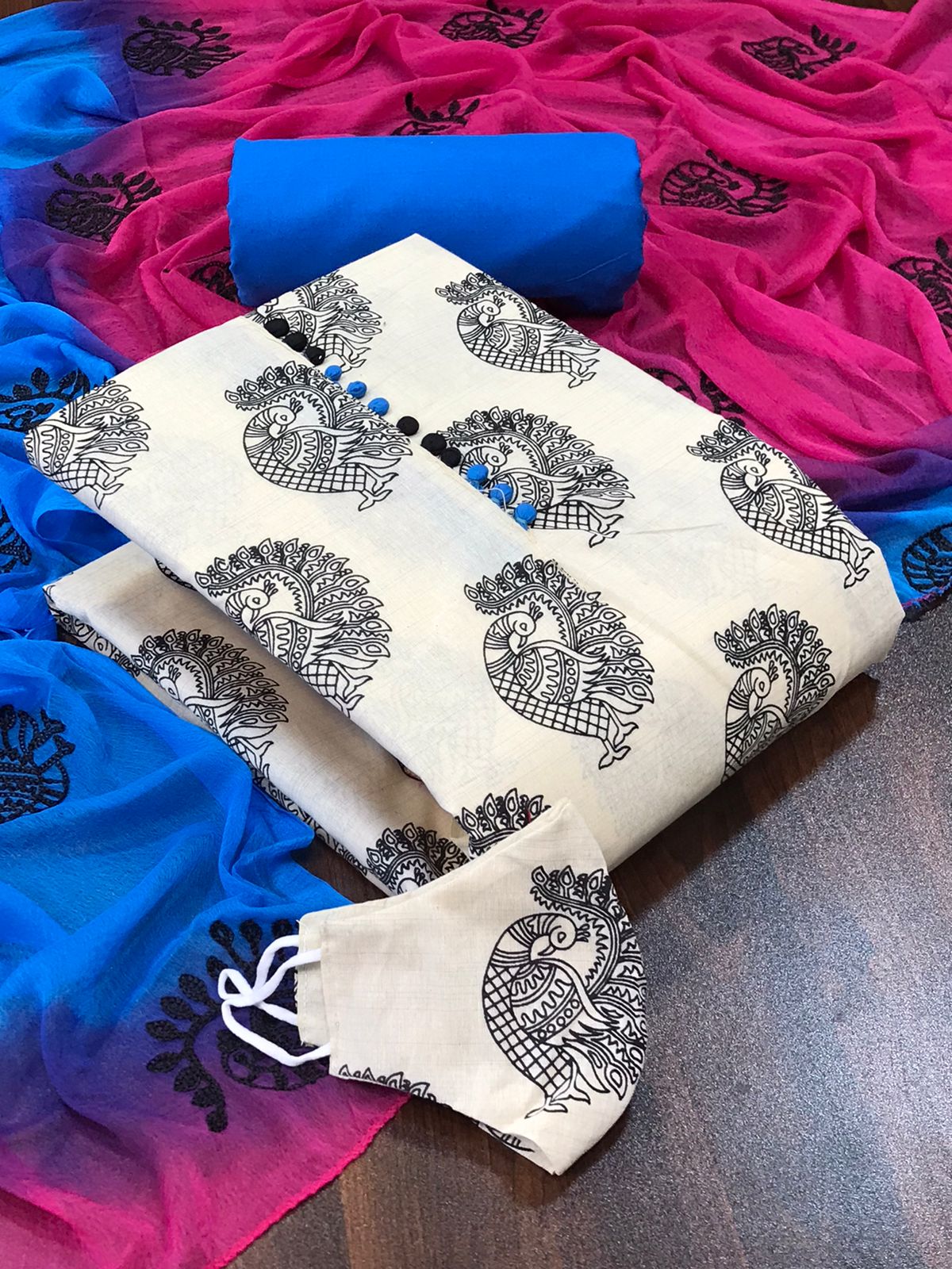 Tcvv Cotton 9 Fancy Designer Regular Wear Cotton Printed Dress Material Collection